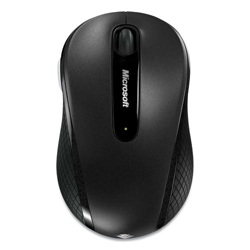 Mobile 4000 Wireless Optical Mouse, 2.4 GHz Frequency/15 ft Wireless Range, Left/Right Hand Use, Graphite-(MSFD5D00001)