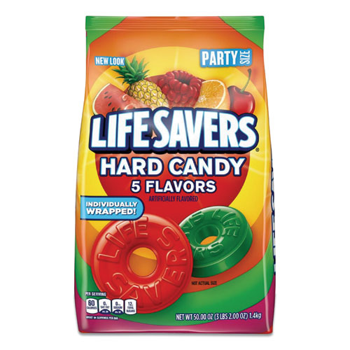 Hard Candy, Original Five Flavors, 50 oz Bag-(LFS28098)