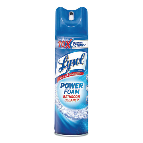 Power Foam Bathroom Cleaner, 24 oz Aerosol Spray, 12/Carton-(RAC02569CT)