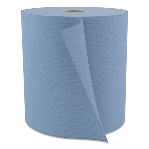 Tuff-Job Spunlace Towels, Jumbo Roll, 12 x 13, Blue, 475/Roll-(CSDW802)