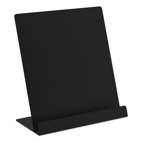 Tablet Stand or iPads and Tablets, 9.5 x 4.75 x 8.65, Aluminum, Black-(SAU00888)