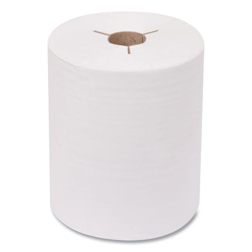 Advanced Hand Towel Roll, Notched, 1-Ply, 8 x 11, White, 491/Roll, 12 Rolls/Carton-(TRK8634550)