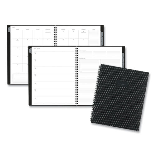 Elevation Academic Weekly/Monthly Planner, 11 x 8.5, Black Cover, 12-Month (July to June): 2022 to 2023-(AAG75959P05)