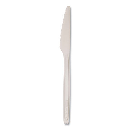 Cutlery for Cutlerease Dispensing System, Knife, 6", White, 960/Carton-(ECOEPCE6KNWHT)