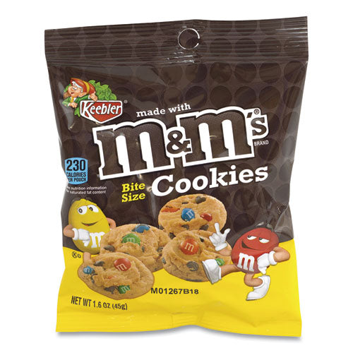 Mini Cookie Snack Packs, Chocolate Chip/MandMs, 1.6 oz Pouch, 30 Pouches/Carton, Ships in 1-3 Business Days-(GRR20900466)