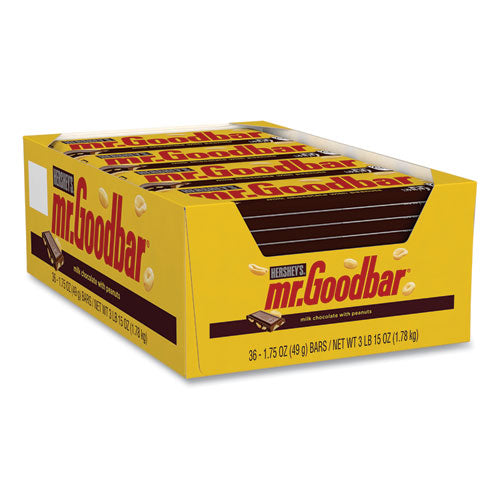 Chocolate Candy Bar, 1.75 oz Bar, 36 Bars/Box, Ships in 1-3 Business Days-(GRR24600185)