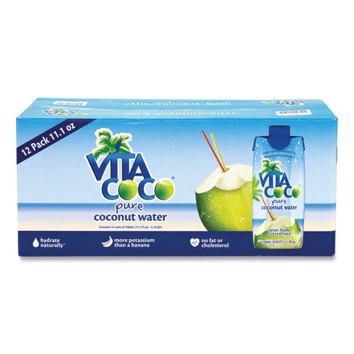 Pure Coconut Water, 11.1 oz Box, 12/Box, Ships in 1-3 Business Days-(GRR90000089)