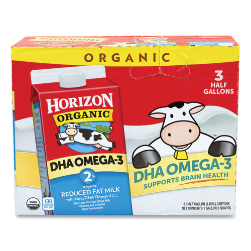 Organic 2% Milk, 64 oz Carton, 3/Carton, Ships in 1-3 Business Days-(GRR90200055)