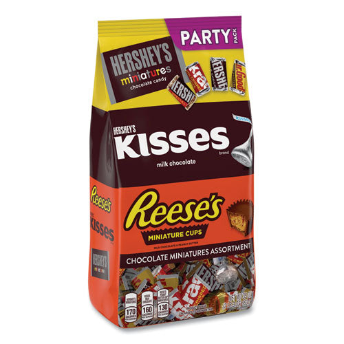 Miniatures Variety Party Pack, Assorted Chocolates, 35 oz Bag, Ships in 1-3 Business Days-(GRR24600417)