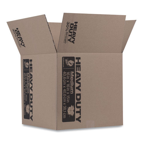 Heavy-Duty Boxes, Regular Slotted Container (RSC), 16" x 16" x 15", Brown-(DUC280728)
