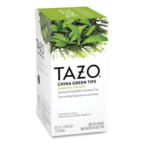 Tea Bags, China Green Tips, 24/Box-(TZO153961)