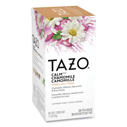 Tea Bags, Calm Chamomile, 24/Box-(TZO149901)