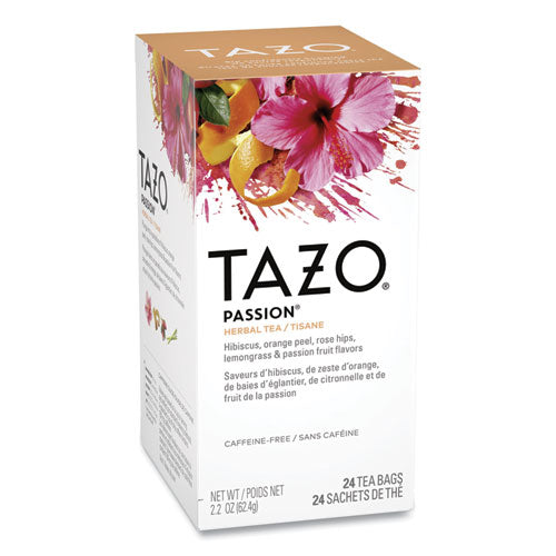 Tea Bags, Passion, 2.1 oz, 24/Box-(TZO149903)
