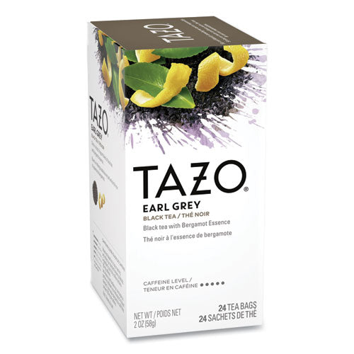 Tea Bags, Earl Grey, 2 oz, 24/Box-(TZO149899)