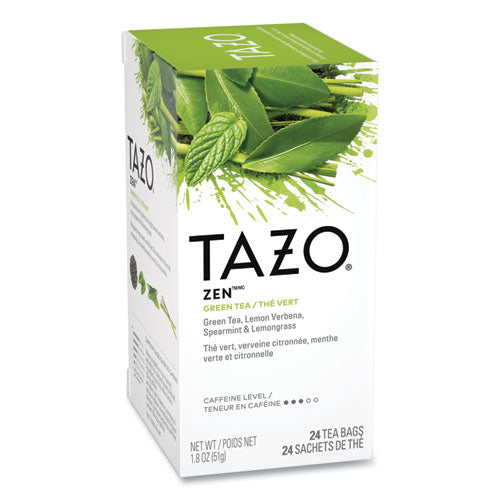 Tea Bags, Zen, 1.82 oz, 24/Box-(TZO149900)