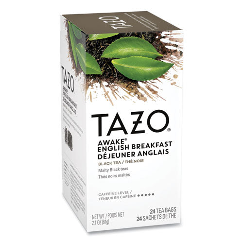 Tea Bags, Awake English Breakfast, 24/Box-(TZO149898)