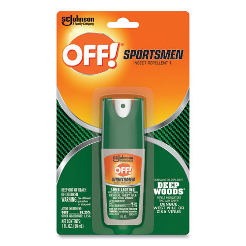 Deep Woods Sportsmen Insect Repellent, 1 oz Spray Bottle-(SJN317188)