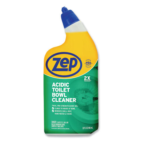 Acidic Toilet Bowl Cleaner, Mint, 32 oz Bottle-(ZPEZUATBC32EA)