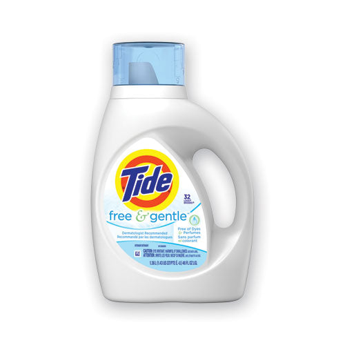 Free and Gentle Laundry Detergent, 32 Loads, 46 oz Bottle, 6/Carton-(PGC41823)