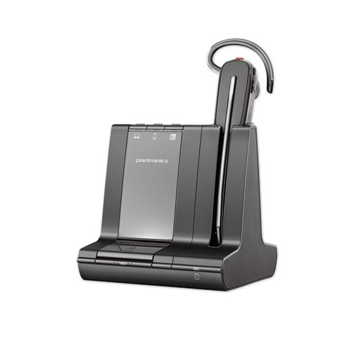 Savi S8240 Office Series Monaural Convertible Headset, Black-(PLNS8240)