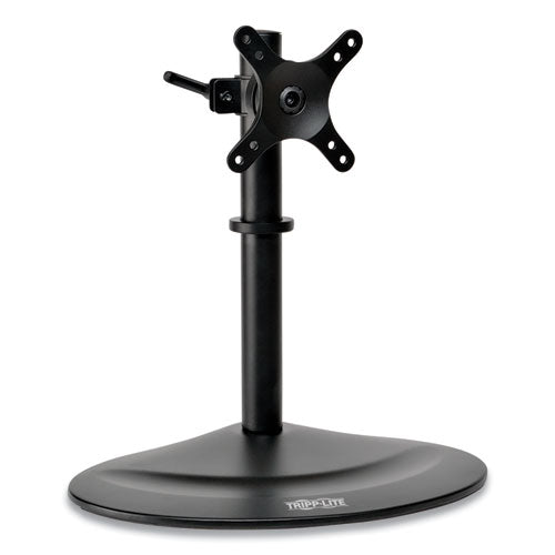 Monitor Mount Stand, For 32" Monitors, 10.2" x 14.9" x 15.7", Black, Supports 36 lb-(TRPDDR1032SE)
