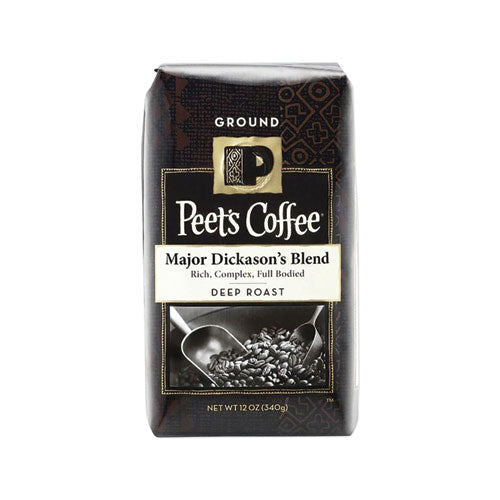 Major Dickasons Blend Ground Coffee, 12 oz Bag-(PEE836261)