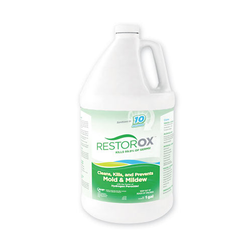 Restorox One Step Disinfectant Cleaner and Deodorizer, 1 gal Bottle, 4/Carton-(DVO20105)
