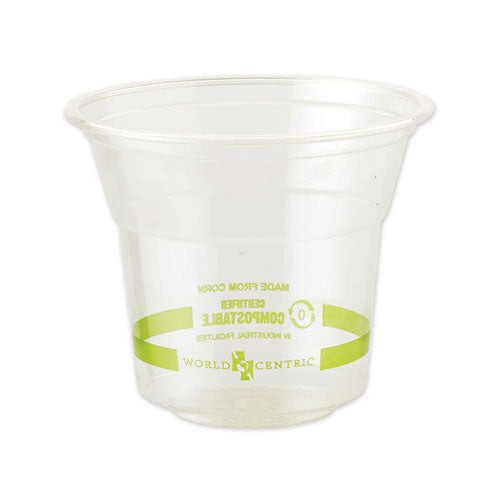 PLA Clear Cold Cups, 10 oz, Clear, 1,000/Carton-(WORCPCS10)