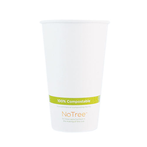 NoTree Paper Hot Cups, 20 oz, Natural, 1,000/Carton-(WORCUSU20)