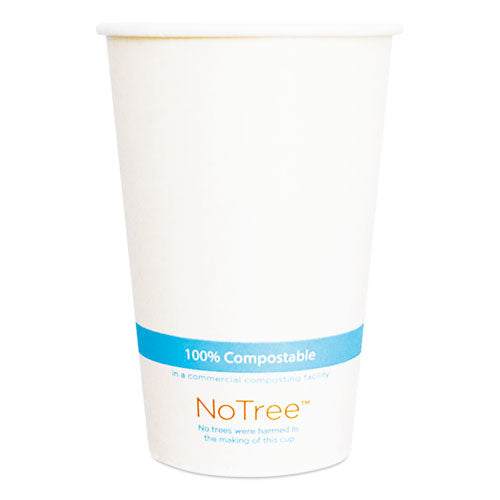 NoTree Paper Cold Cups, 16 oz, Natural, 1,000/Carton-(WORCUSU16C)