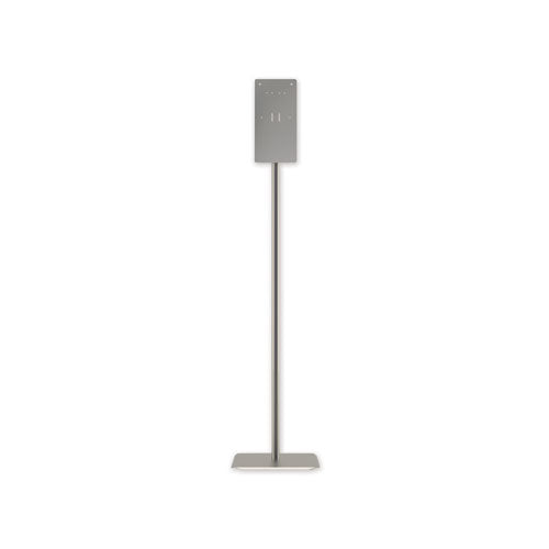 Hand Sanitizer Station Stand, 12 x 16 x 54, Silver-(HONSTANDP8T)