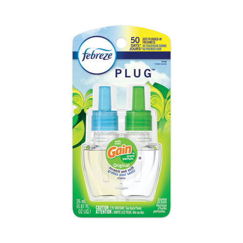 PLUG Air Freshener Refills, Gain Original, 0.87 oz-(PGC74903EA)