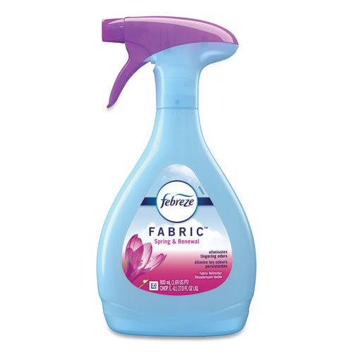 FABRIC Refresher/Odor Eliminator, Spring and Renewal, 27 oz Spray Bottle, 4/Carton-(PGC97589)