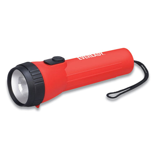 Industrial General Purpose LED Flashlight, 2 D (Sold Separately), Red-(EVEL25IN)