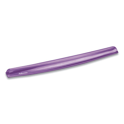 Gel Crystals Keyboard Wrist Rest, 18.5 x 2.25, Purple-(FEL91437)