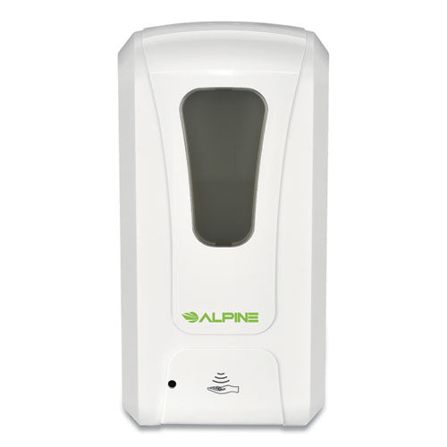 Liquid Hand Sanitizer/Soap Dispenser, 1,000 mL, 6 x 4.48 x 11.1, White-(GN1430LEA)