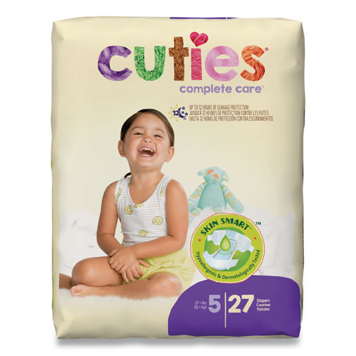 Premium Jumbo Diapers, Size 5, Over 27 lbs, 108/Carton-(CTJCR5001)