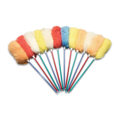 Lambswool Duster, 26" Length, Assorted Wool/Handle Color-(ODCLWD26UNSL26)