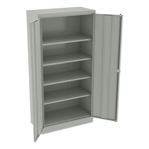 72" High Standard Cabinet (Assembled), 36w x 18d x 72h, Light Gray-(TNN7218LGY)