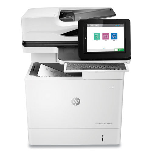 LaserJet Enterprise Flow MFP M634h Multifunction Laser Printer, Copy/Print/Scan-(HEW7PS95A)