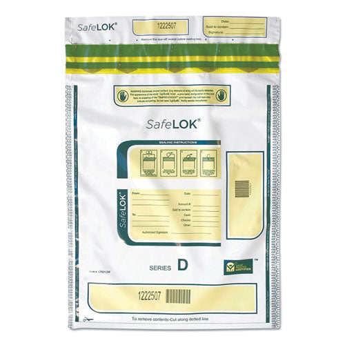 Series D Deposit Bags, 12 x 16, White, 100/Pack-(CNK585094)