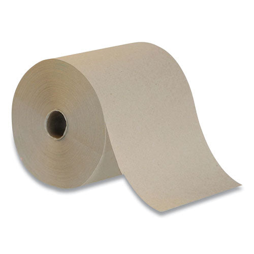 Hardwound Paper Towels, 1-Ply, 7.87" x 350 ft, Natural, 12 Rolls/Carton-(CWZ365383)