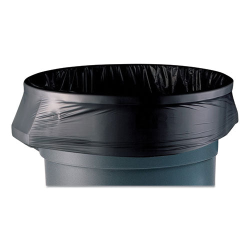 AccuFit Linear Low-Density Can Liners, 55 gal, 1.3 mil, 40" x 53", Black, 20 Bags/Roll, 5 Rolls/Carton-(CWZ472384)