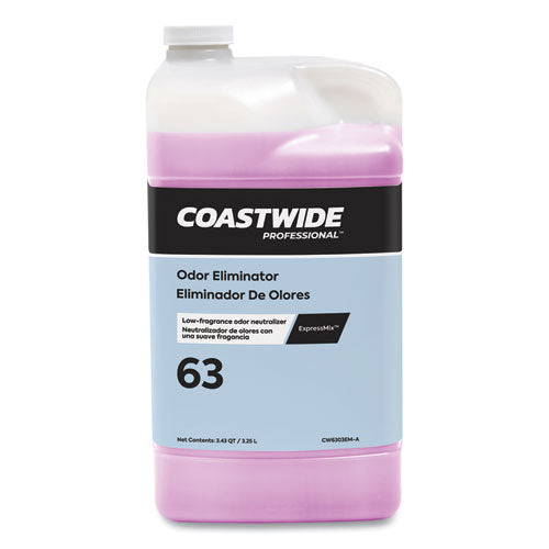 Odor Eliminator 63 Concentrate for ExpressMix, Grapefruit, 3.25 L Bottle, 2/Carton-(CWZ24321402)