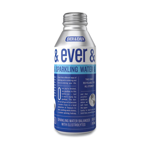 Reverse Osmosis Sparkling Water, 16 oz Bottle, 12/Carton-(DEZVTC00615)