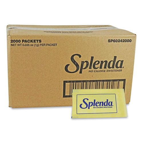 No Calorie Sweetener Packets, 0.04 oz Packets, 400/Box, 6 Boxes/Carton-(SNHMCN224137)