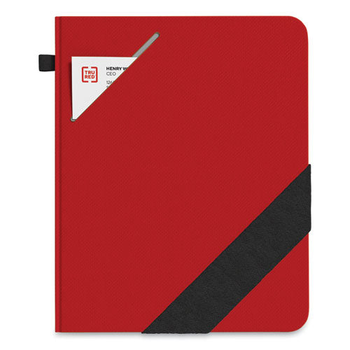 Large Starter Journal, 1-Subject, Narrow Rule, Red Cover, (192) 10 x 8 Sheets-(TUD24421834)