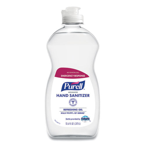 Advanced Gel Hand Sanitizer, Clean Scent, 12.6 oz Squeeze Bottle, Clean Scent, 12/Carton-(GOJ974712S)