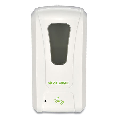 Automatic Hands-Free Liquid Hand Sanitizer/Soap Dispenser, 1,200 mL, 6 x 4.48 x 11.1, White-(GN1430S)