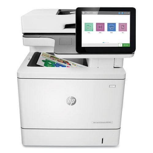 LaserJet Enterprise MFP M578f Multifunction Printer, Copy/Fax/Print/Scan-(HEW7ZU86A)